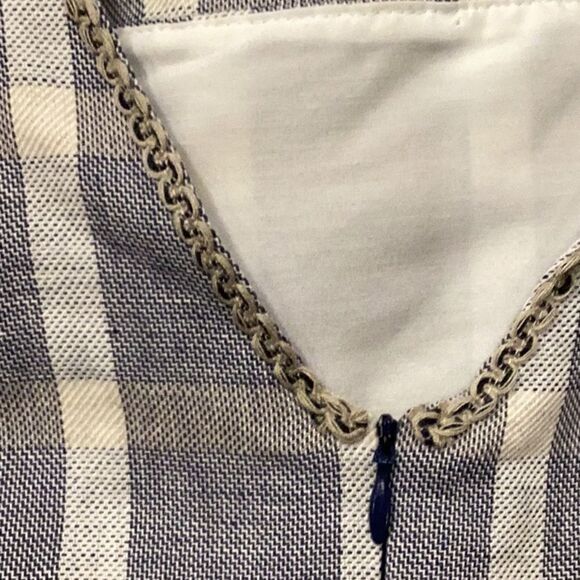 NWT Foque Cotton Linen Blend Dress Sz 10 Made in Spain - Picture 15 of 15